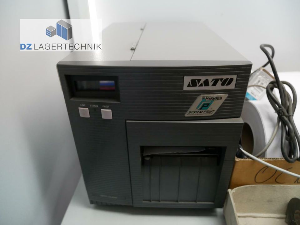 SATO CL408e-2A Etikettendrucker Thermodrucker gebraucht in Burbach