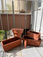 Schönes Terracotta Pflanzenkübel Set für Balkon/Terrasse Rheinland-Pfalz - Koblenz Vorschau