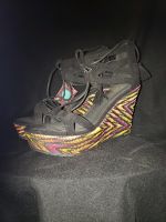 Neue sexy Wedges Sandalen Gr 38 München - Berg-am-Laim Vorschau