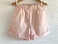 hellrosa pastellige Vintage Retro highwaist Baumwollshorts Baden-Württemberg - Gerlingen Vorschau