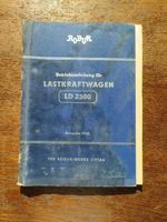 Original Robur LD2500 Betriebsanleitung + Ergänzung Sachsen - Zittau Vorschau