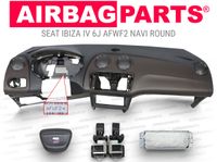 SEAT IBIZA IV 6J AFWF2 NAVI ROUND Armaturenbrett Airbag Satz Bremen - Obervieland Vorschau