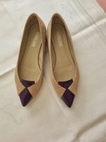 Ballerinas beige lila Gr 39 Hamburg - Harburg Vorschau