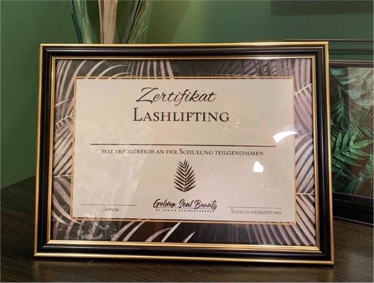 Schulung Kombination Lashlifting & Browlifting Einzelschulung in Seevetal