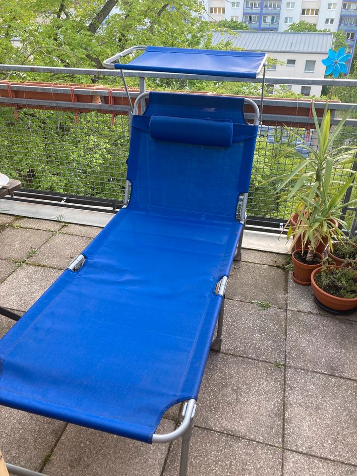 Garten oder Balkonliege Blau zu verkaufen in Berlin