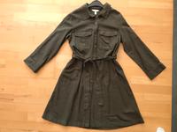 H&M Blusenkleid olivfarben grün Größe 40 West - Zeilsheim Vorschau