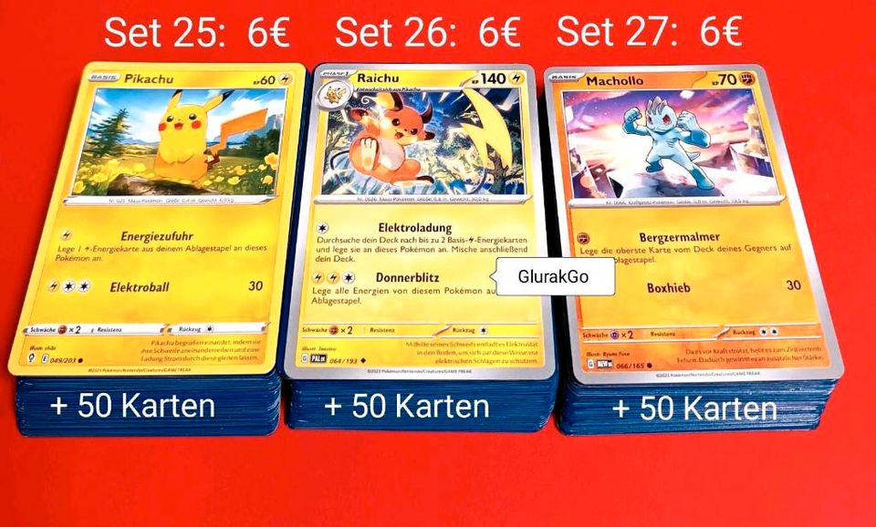 Pokemon Karten 50 100 200 Kinder Geschenk Geburtstag Ostern Evoli in Stuttgart