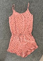 H&M Mädchen Overall Jumpsuit Gr 134/140 Rosé schwarz Nordrhein-Westfalen - Brühl Vorschau