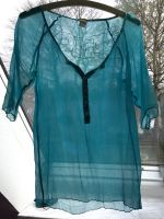 Nolita Bluse Chiffon Türkis Gr.38 Wandsbek - Hamburg Sasel Vorschau