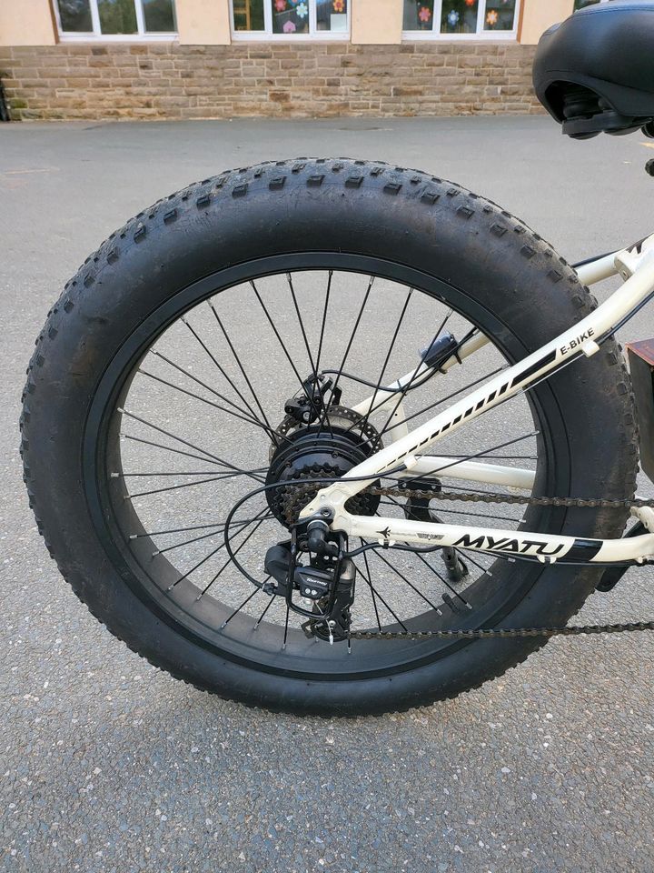 E-Bike  E-Fatbike  Elektrofahrrad MYATU 26 zoll × 4.0 36v in Ennepetal