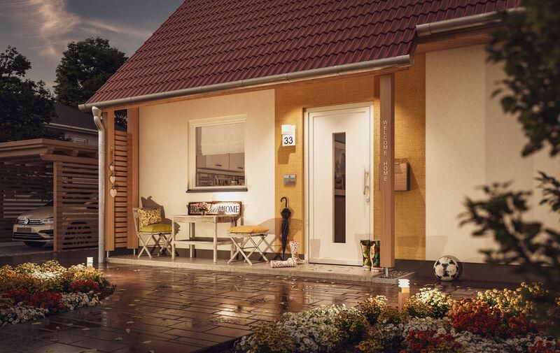 Zukunftsorientiert und energiesparend - Die Rote Karte für den Energieversorger mit Ihrem neuen Haus in Dornburg