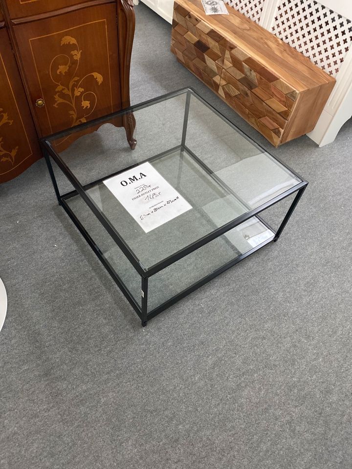 Tisch Couchtisch Beistelltisch Glastisch Möbel UVP 229€ in Alsfeld