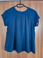Vero Moda kurzarm Bluse Marineblau Hessen - Babenhausen Vorschau