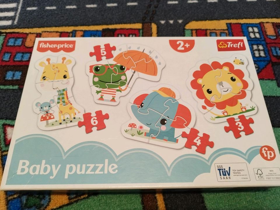 Kinderpuzzle, Puzzle mit Tieren, ab 2 Jahren in Selters
