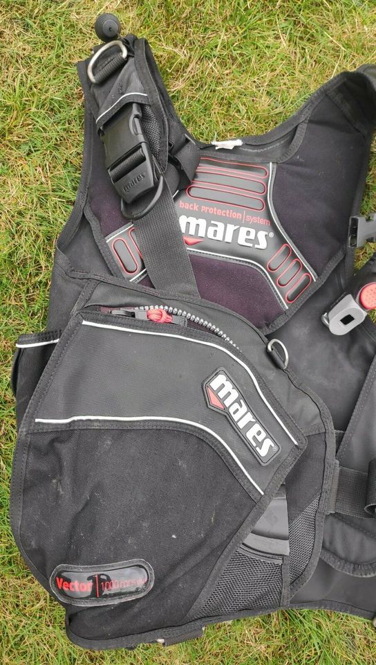 MARES VECTOR 1000 MRS.PLUS TARIERJACKET TAUCHJACKET in Bad Lippspringe