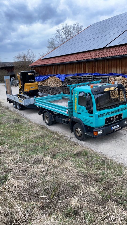 Transport, Tieflader, Schüttgüter, Anhänger in Parsberg