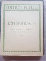 Klaviernoten Joh. Seb. BACH, KLEINE Präludien und Fughetten Sachsen - Meerane Vorschau