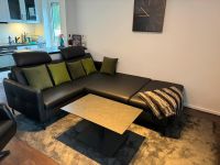 Sofa Schwarz Leder 2 Sitzer mit Longchair aus 07/2023 Gröpelingen - Ohlenhof Vorschau