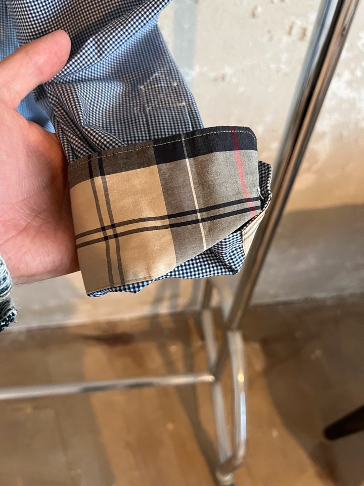 Barbour Hemd Größe M / Tailored Fit Blau NEU in Heiligenhaus