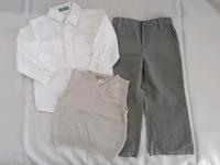 Junge festliches Set vertbaudet Gr. 86 Hemd Hose Weste Hessen - Weimar (Lahn) Vorschau