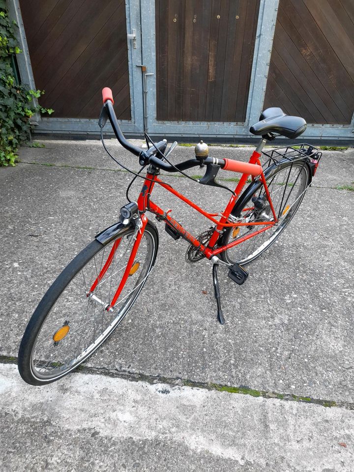 Peugeot Neuilly vintage Fahrrad Halbrenner Damenrad Rot in Niederkassel