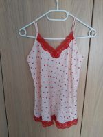 Schlaftop Gr M Hunkemöller Top Tanktop rosa rot Herzchen Pyjama Dortmund - Innenstadt-West Vorschau