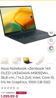 Asus zenbook Sachsen - Falkenstein/Vogtland Vorschau