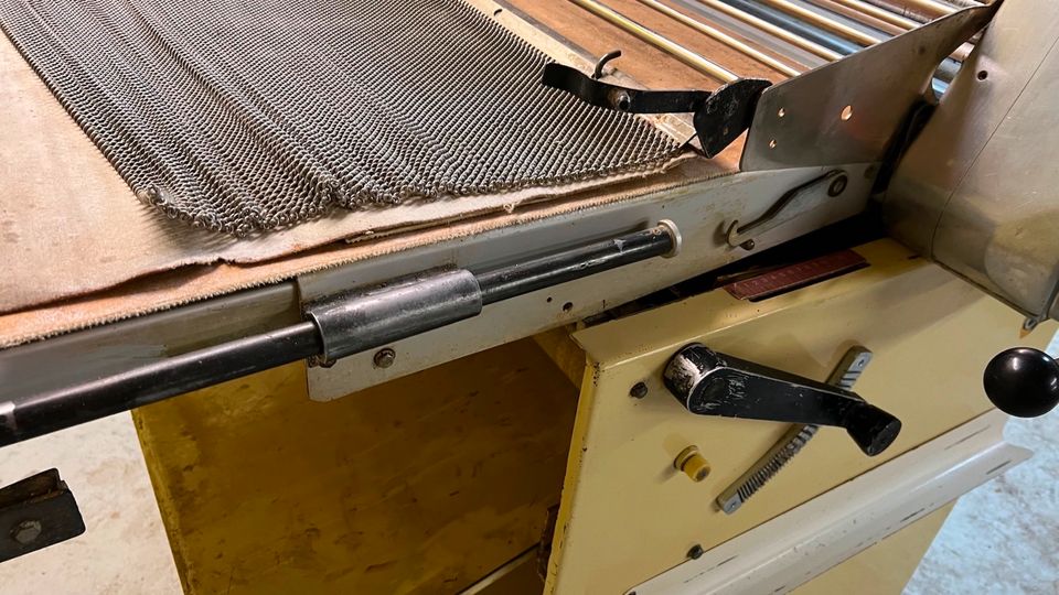 Teigausrollmaschine Seewer Rondo gebraucht Bäckerei in Enger