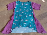 Selbstgenähtes Kleid Einhörnern Gr. 86/92/98/104 handmade Einhorn Thüringen - Camburg Vorschau