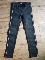 Jeans schwarz, lila Streifen NEU!!! 134 Nordrhein-Westfalen - Much Vorschau