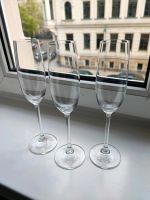 3 x Sektglas Sektflöte makellos H 24cm Nordrhein-Westfalen - Minden Vorschau