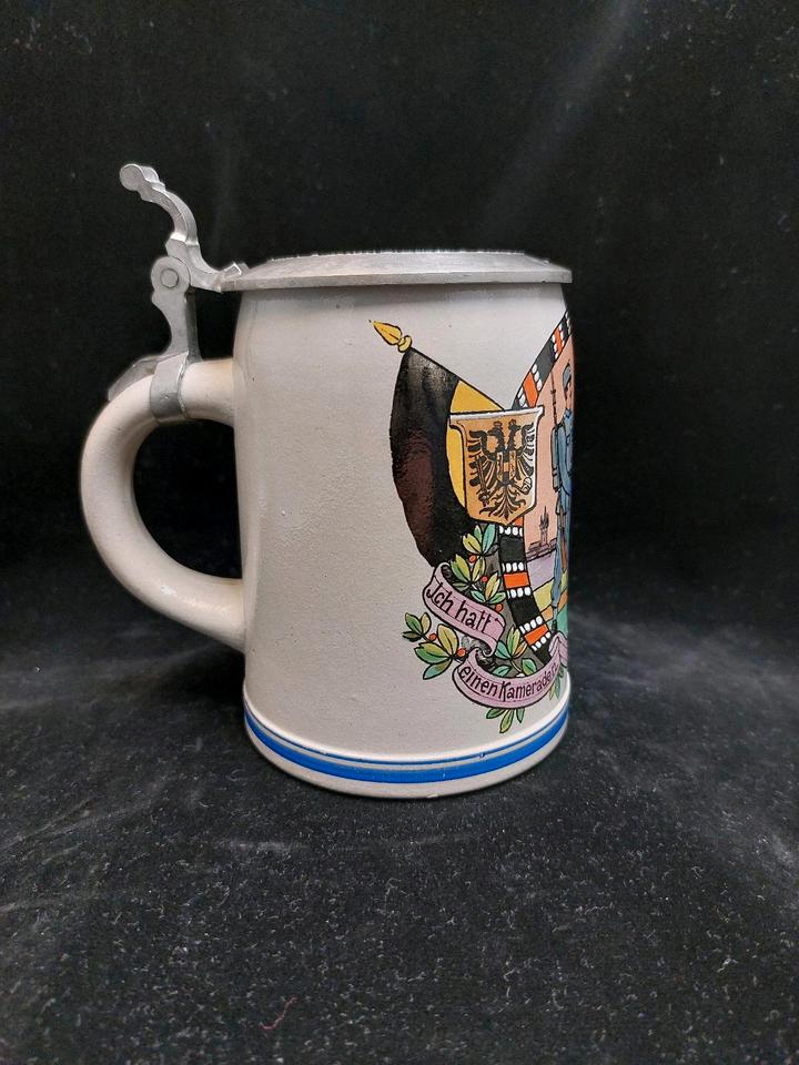 WK1 Bierkrug militär. Bündnis Marzi & Remy 1448, sehr schön! in Puchheim