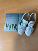 Schuhe Sneaker Turnschuh weiß Marc Cain Marccain grün Gr.38 Niedersachsen - Obernkirchen Vorschau