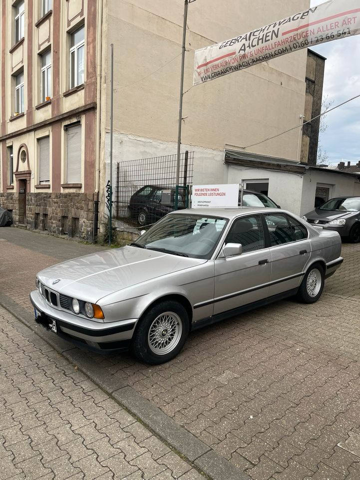 Bmw 525i 12V,e34,1989,Tüv neu,auf H angemeldet (Oldtimer) in Aachen