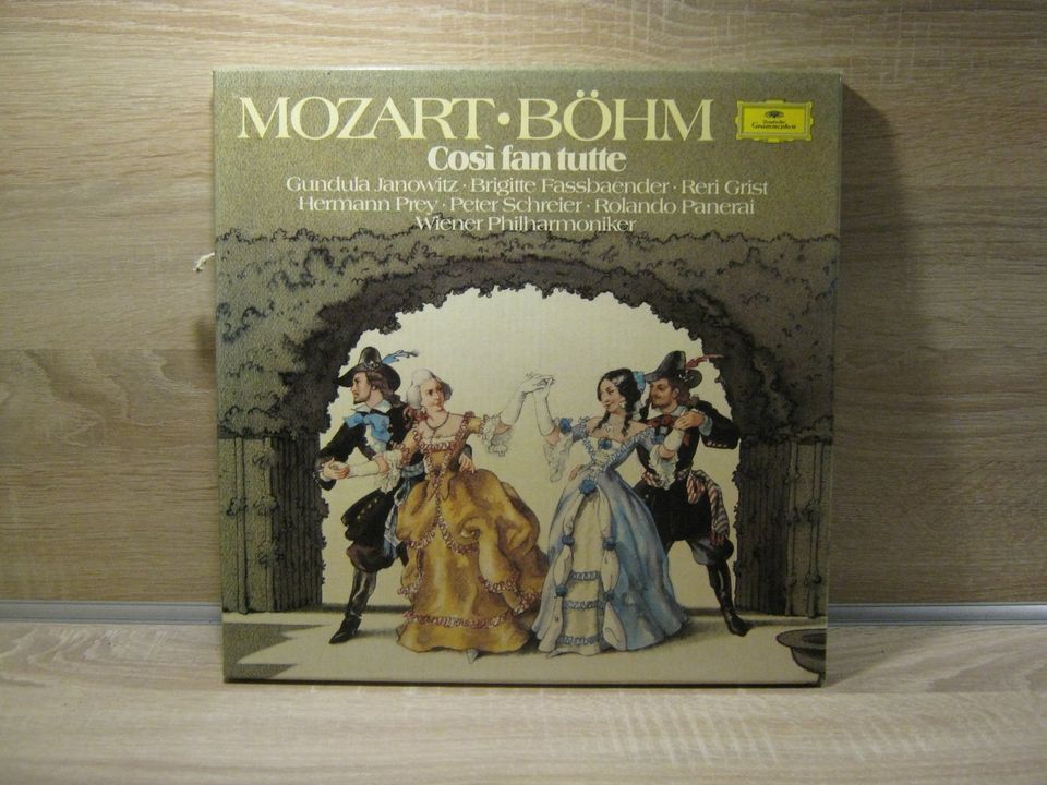 3 LP`s, Mozart, Böhm, Cosi fan tutte in Wiesmoor