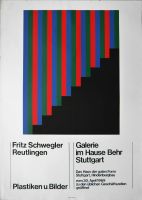 Fritz Schwegler, Plakat, Domberger Siebdruck, 1969, OP-Art Niedersachsen - Winsen (Luhe) Vorschau
