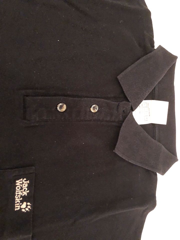Poloshirt von Jack Wolfskin in Größe L in schwarz in Feucht