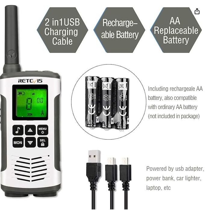 2 Walkie Talki Retevis RT45 NEU inkl. AA Batterien in Bamberg