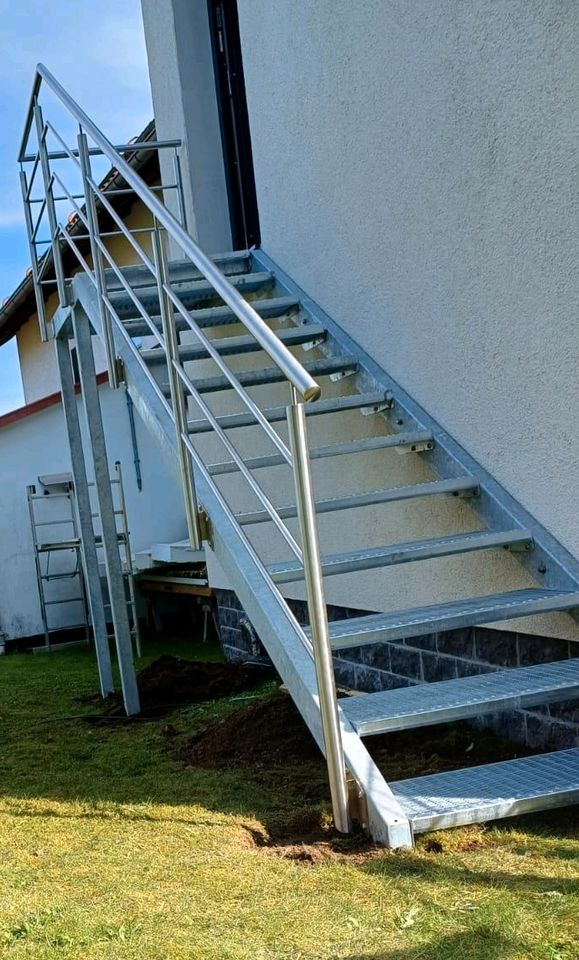 Treppen, Treppengeländer, Edelstahlgeländer, Glasgeländer in Breidenbach (bei Biedenkopf)