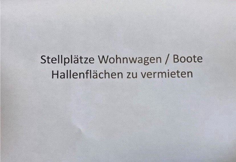 Wohnwagen / Hallenstellplätze zu vermieten in Jüchen