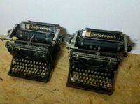 2  schöne antike Schreibmaschinen von Underwood Baden-Württemberg - Waldshut-Tiengen Vorschau