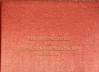 Urkunde Verdienstmeailöle der DDR mit Mappe A 4 Kr. München - Unterschleißheim Vorschau