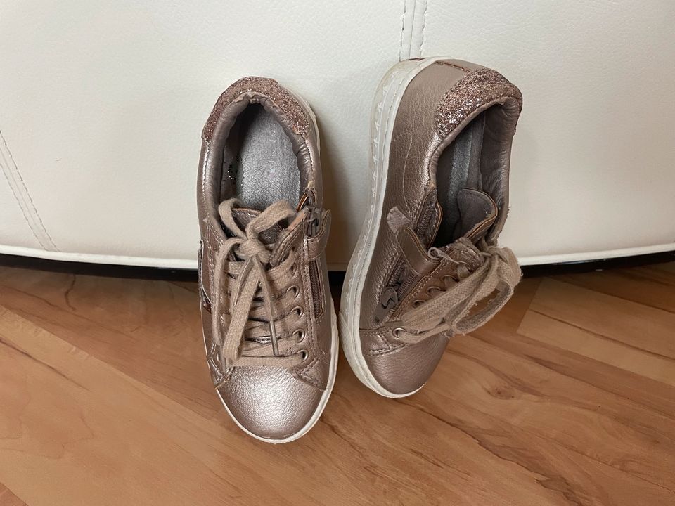 Schuhe,Halbschuhe,Gold,Tommy hilfiger,Gr.30 in Hammelburg