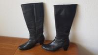 Gabor: schwarze Lederstiefel, Größe 6 Bayern - Möhrendorf Vorschau