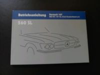 Mercedes 560 SL R107 Betriebsanleitung Owners Manual Baden-Württemberg - Haigerloch Vorschau