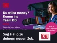 Azubi technischer Systemplaner (w/m/d) (Deutsche Bahn) *1224 - 1431 EUR/Monat* Baden-Württemberg - Karlsruhe Vorschau