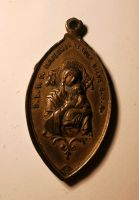 Biedermeier Pilger Medaille  Hl. Jesus um 1850 Kreis Pinneberg - Uetersen Vorschau