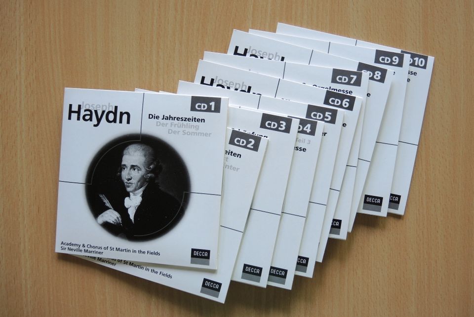 Joseph Haydn - 10 CD Box, DECCA, Nr. 480 1898 in Karlsruhe