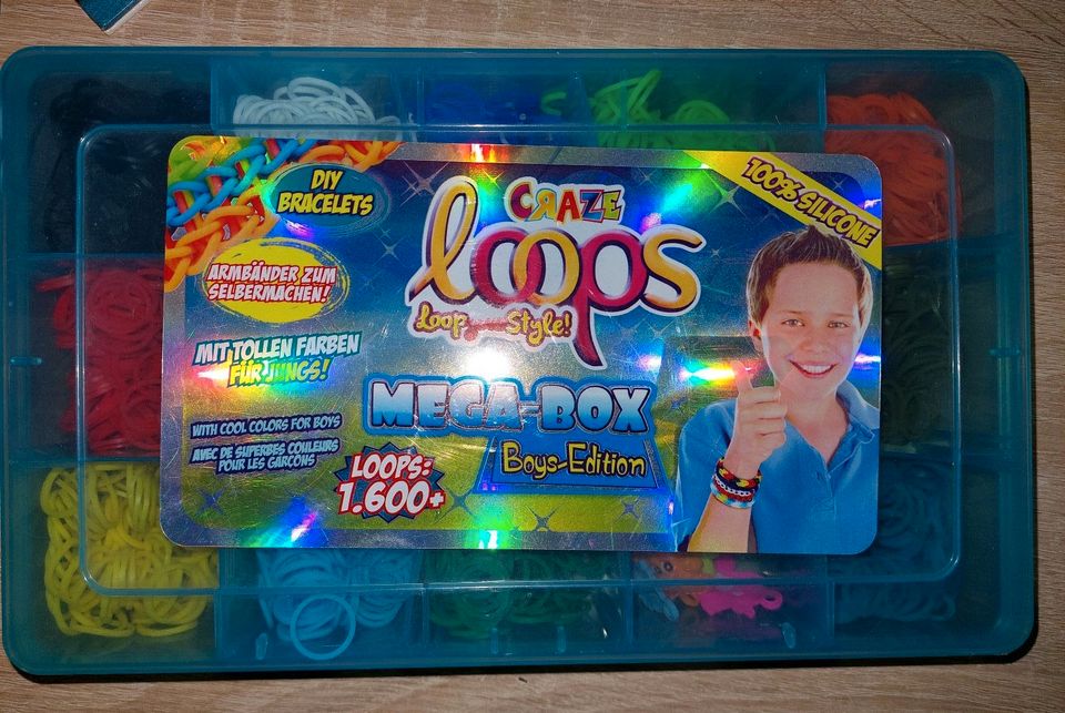 loops Armbänder zum Selbermachen Mega-Box Boys-Edition in Sünna