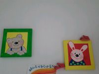 Kinderbilder auf Leinwand, 2 Stück = 1 Preis Nordrhein-Westfalen - Heek Vorschau